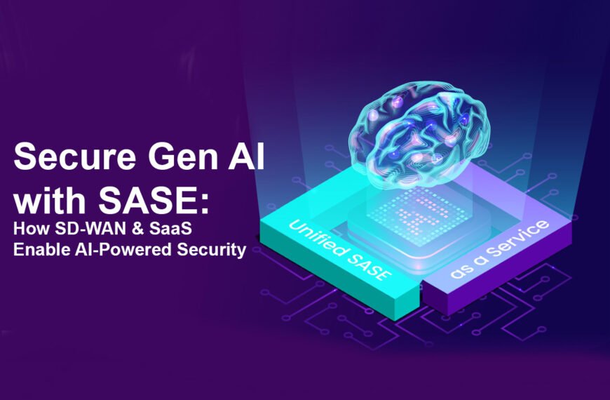 Securing Generative AI: Why Unified SASE is the Future of SD-WAN & SaaS Protection